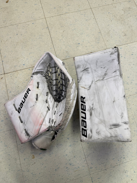 Used Bauer Shadow Catcher Blocker Set Senior