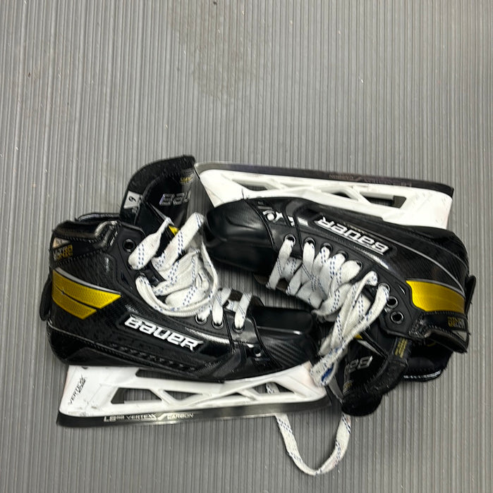 Used Bauer Supreme UltraSonic Size 6.0 EE Goal Skates