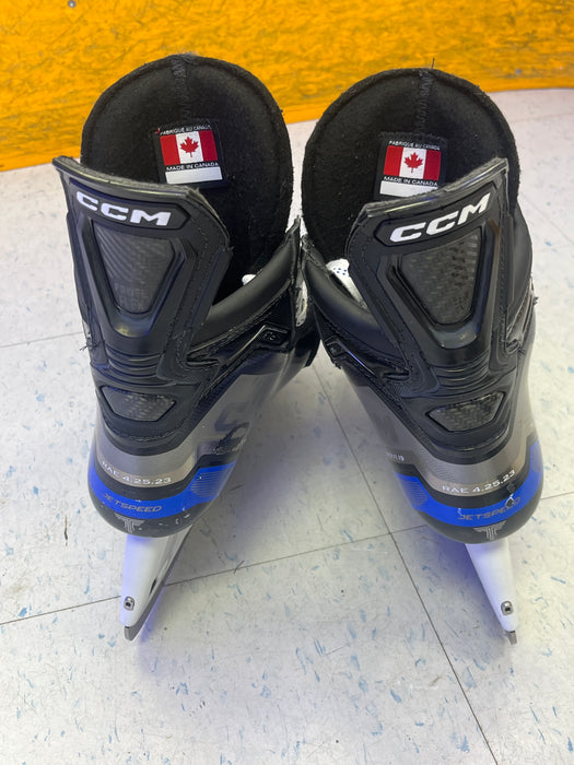 Used CCM JetSpeed FT6 Pro Maple Leafs Pro Stock - John Tavares - Size 9.75 Skates