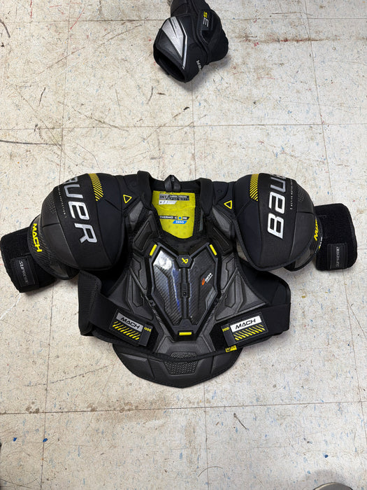Used Bauer Supreme Mach Intermediate Large Shoulder Pads