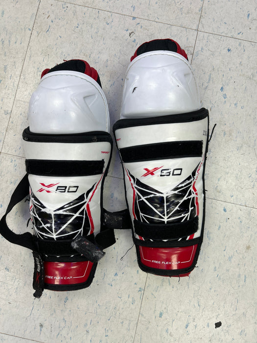 Used Bauer Vapor X80 Shin Guards
