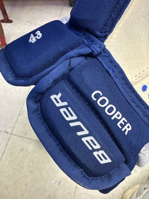 Toronto Maple Leafs Pro Stock Bauer 14” Gloves - Cooper