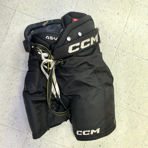 Used CCM Super Tacks AS V Senior Medium Shin Pads