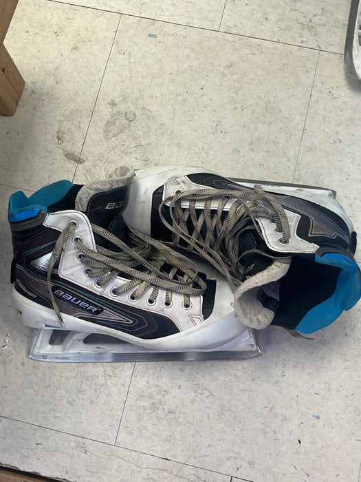 Used Bauer Reactor 5000 Size 8.5 Goal Skates