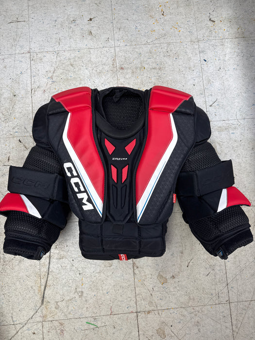 Used CCM EFLEX 6.9 Goalie Chest Protector Intermediate Medium