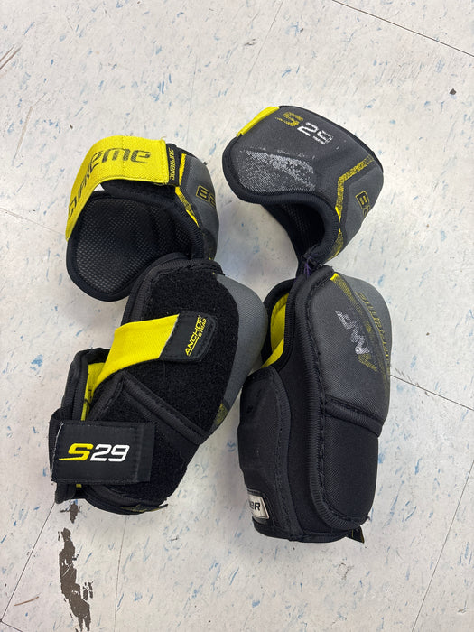 Used Bauer Supreme S29 Junior Large Elbow Pads