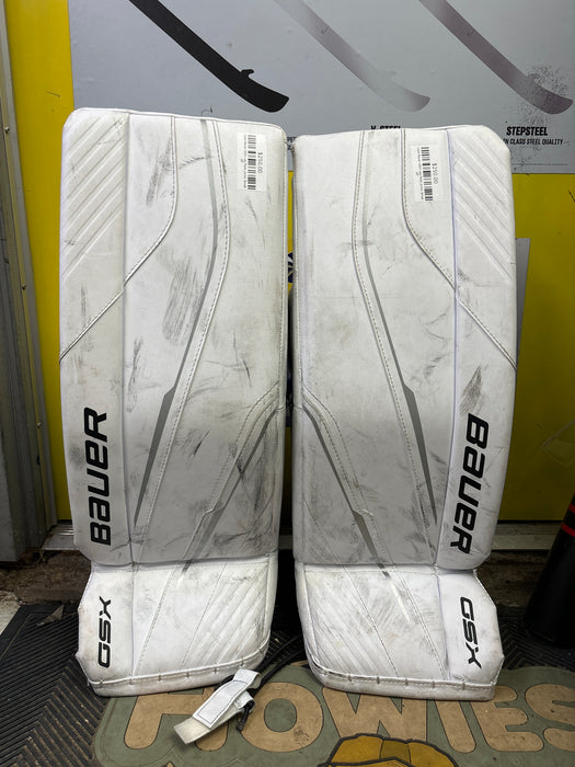 Used Bauer GSX Leg Pads Junior Small