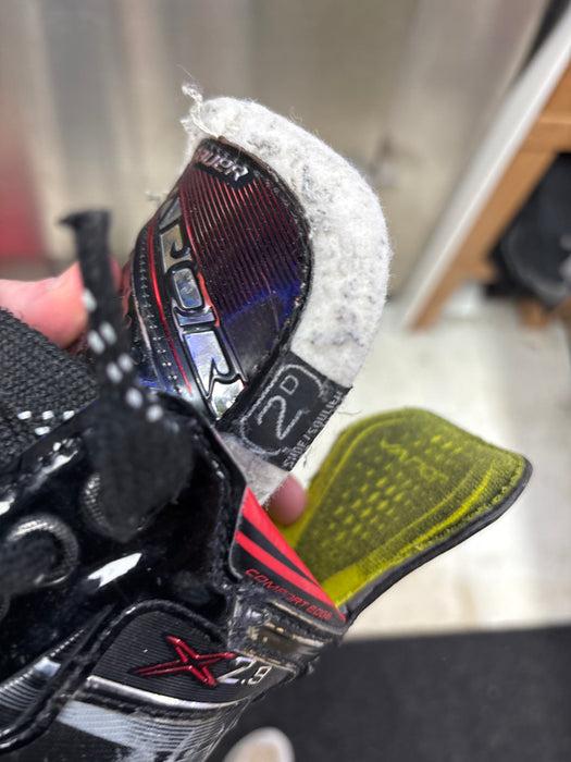 Used Bauer Vapor x2.9 Size 2.0D Skates