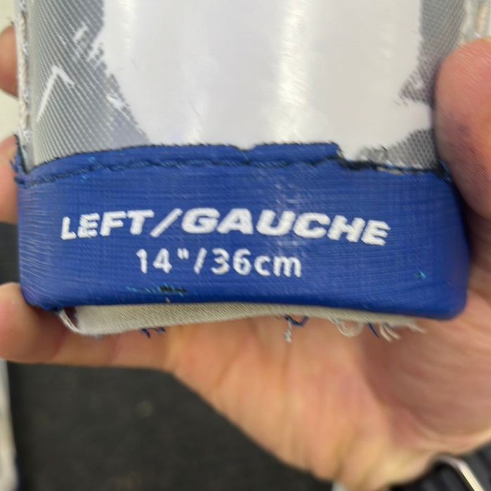 Used Bauer Nexus 14” Shin Pads