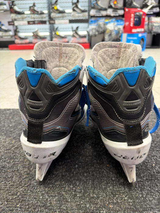 Used Bauer Reactor 5000 Size 7.0D Skates