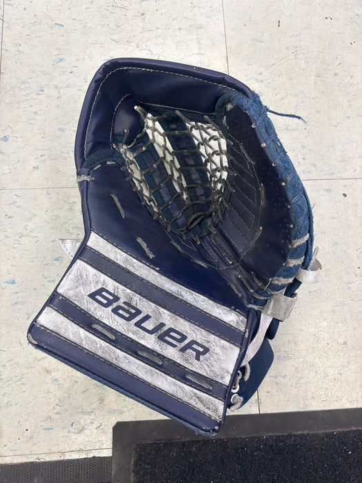 Used Bauer GSX Junior Catcher and Blocker Set