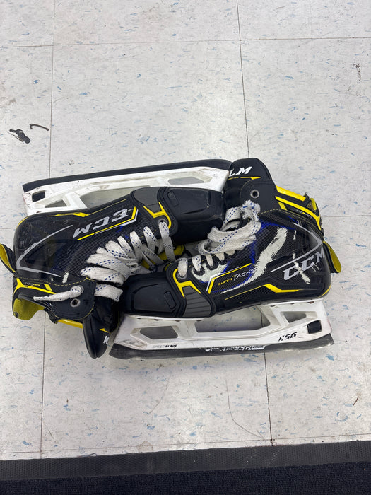 Used CCM Super Tacks AS3 Pro 7.5D Goal Skates