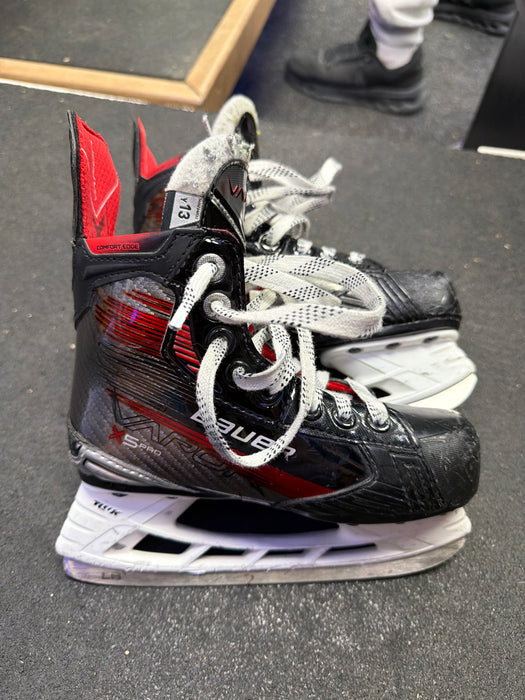 Used Bauer Vapor X5 Pro Youth 13.0 Skates