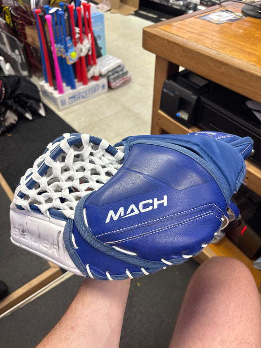 Used Bauer Supreme Mach Pro Stock Practice Palm Senior Catcher