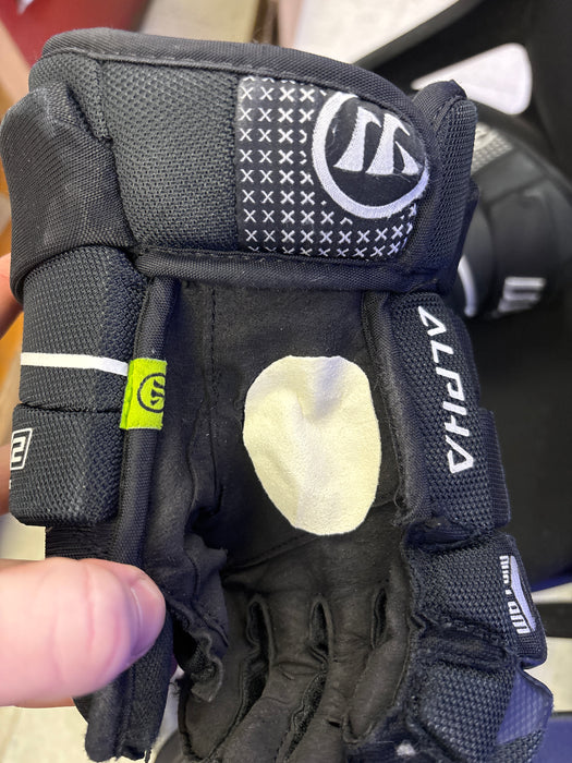 Used Warrior Alpha LX2 Max 12” Junior Gloves