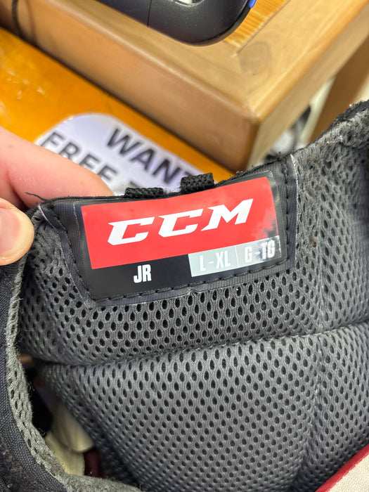 Used CCM EFlex 5.5 Junior Large/Extra Large Chest Protector
