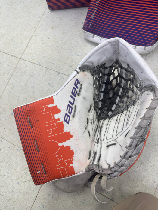 Used PRO STOCK Bauer Hyperlite Goalie Set 35" Large