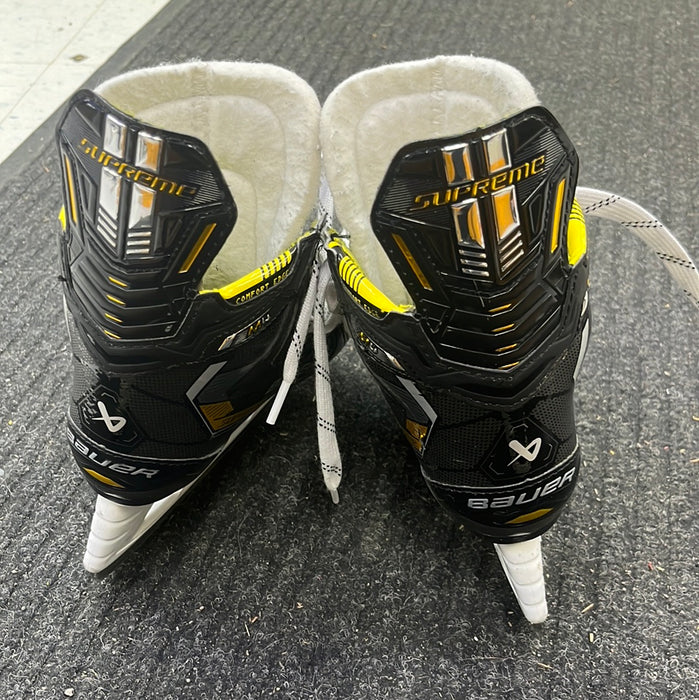 Used Bauer Supreme M4 Size 12 Youth Player Skates