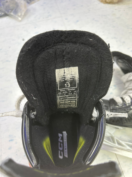 Used CCM Tacks XF Pro Youth Player Skates