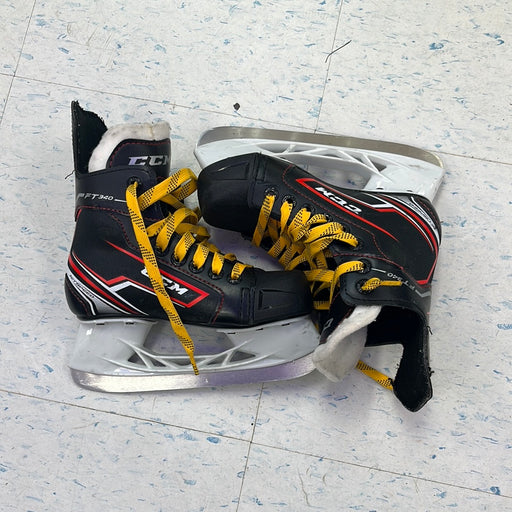Used CCM JetSpeed FT 340 Size 13 Youth Player Skates