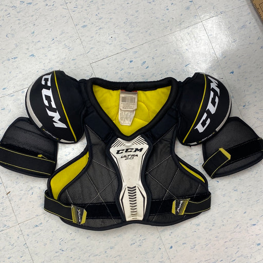 Used CCM Ultra Tacks 2.0 Junior Medium Shoulder Pads
