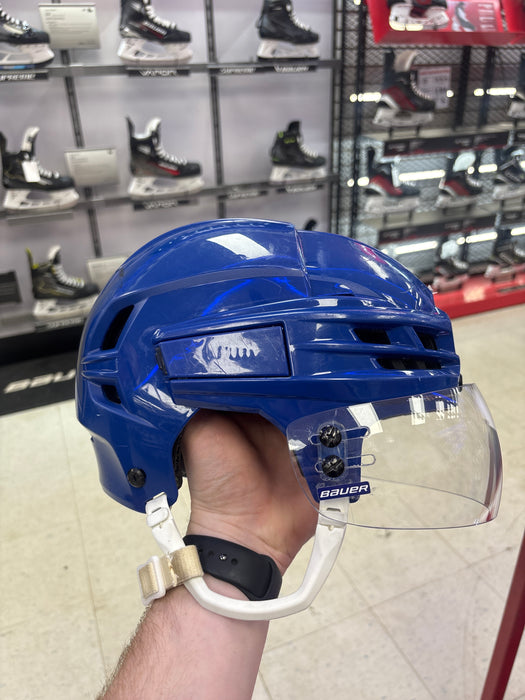 Used CCM Tacks X P. Holmberg #29 Senior Medium Pro Stock Helmet