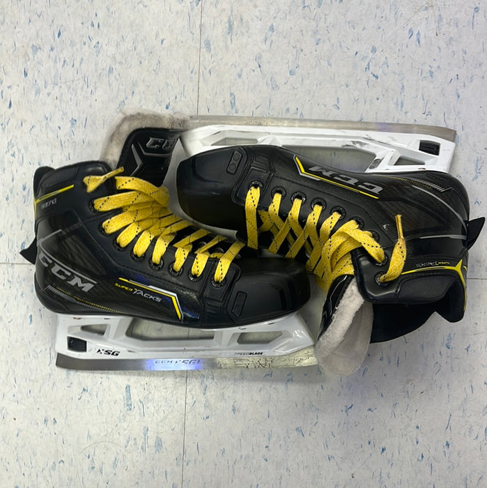Used CCM SuperTacks 9370 Size 4.5 Goal Skates