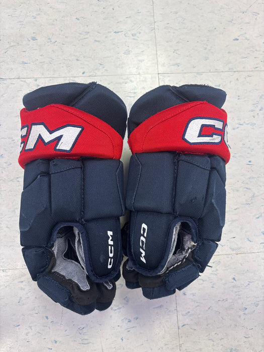 Used CCM HGJSCHL 14” Oshawa General ‘DELISLE’ Pro Stock Gloves