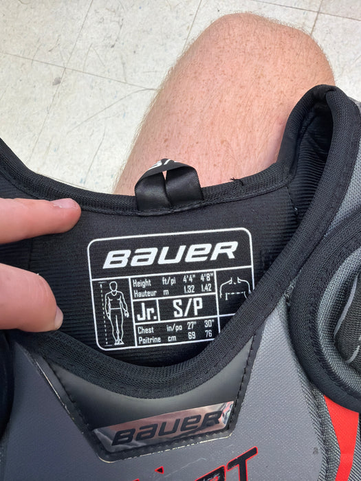 Used Bauer Lil Sport Junior Small Shoulder Pads