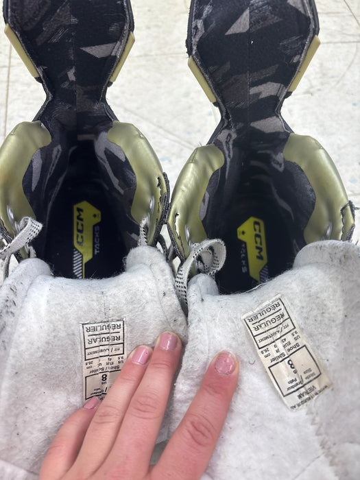 Used CCM Tacks AS580 Size 8.0 Regular Skates