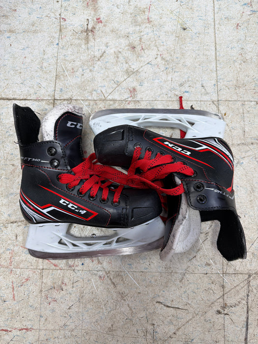Used CCM JetSpeed FT340 Size 1.0 Skates