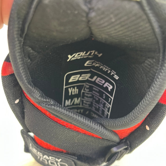 Used Bauer Legacy Youth Medium Elbow Pads