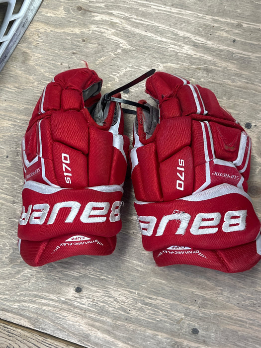 Used Bauer Supreme s170 12" Gloves