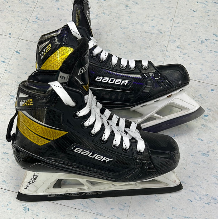 Used Bauer Ultra Sonic Size 5 Goal Skates
