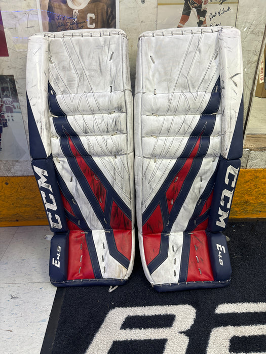 Used CCM EFlex 4.5 Size 26+1 Junior Goal Pad