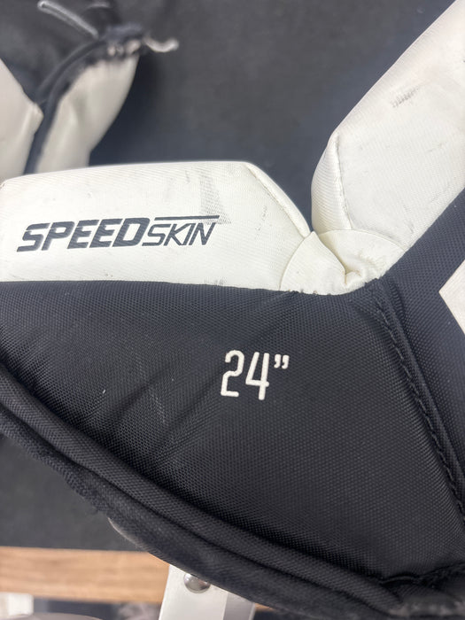 Used CCM YTFlex 3 24” Goal Pads