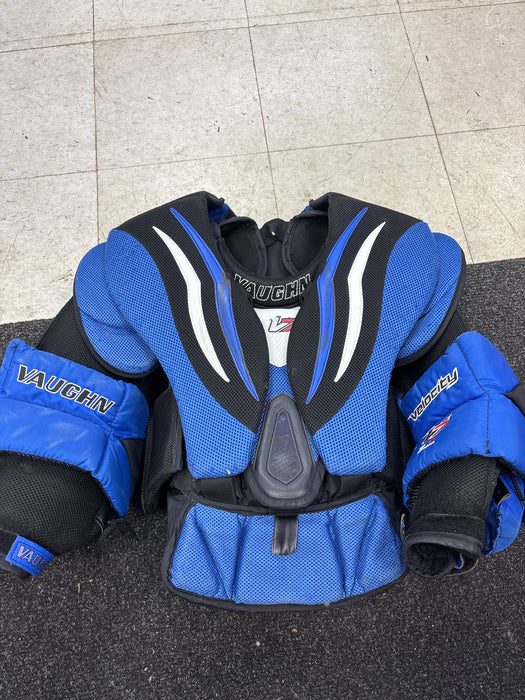 Used Vaughn V7 XR Carbon Intermediate Large Chest Protector