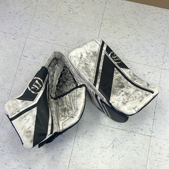 Used Warrior Ritual G6 Junior Catcher and Blocker Set