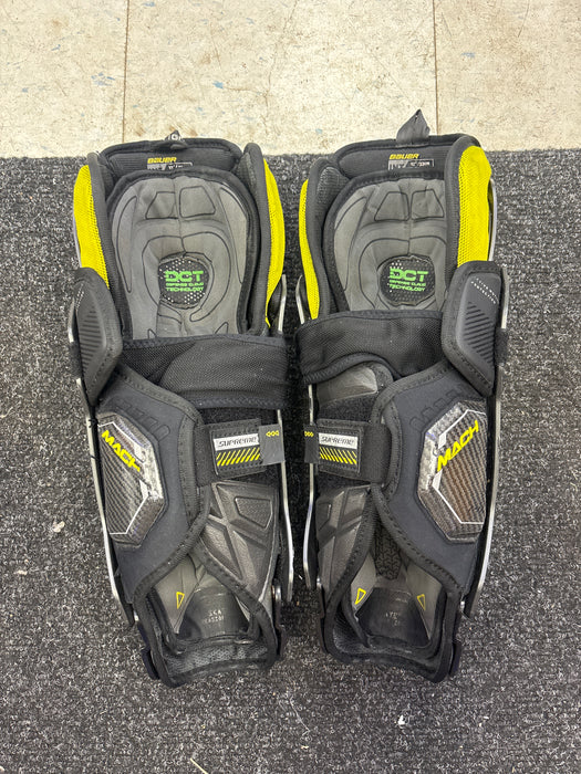 Used Bauer Supreme Mach 13” Shin Pads