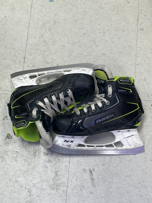 Used Bauer GSX Size 13 Youth Goal Skates
