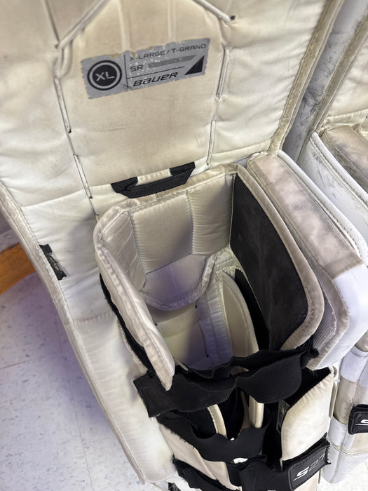 Used Bauer Supreme S27 Senior Extra Large Goalie Pads