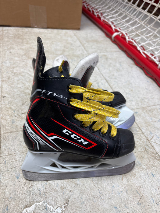 Used CCM JetSpeed FT345 Youth 10.0 Skates