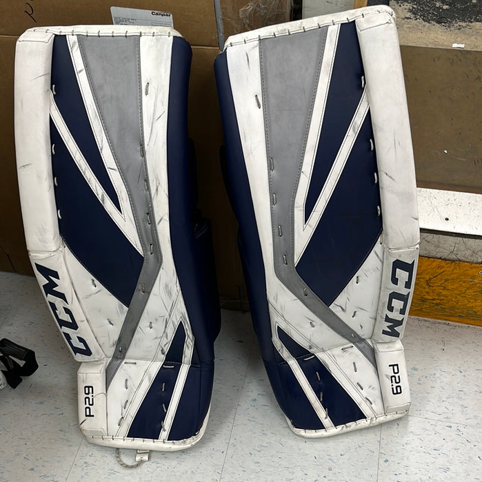 Used CCM P2.9 32+1 Goal Pads