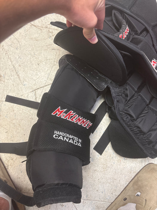 Used McKenny Pro Spec 470 Goalie Chest Protector Intermediate Medium