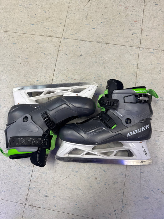 Used Bauer Konekt HF2 Goalie Skates Size 8.0