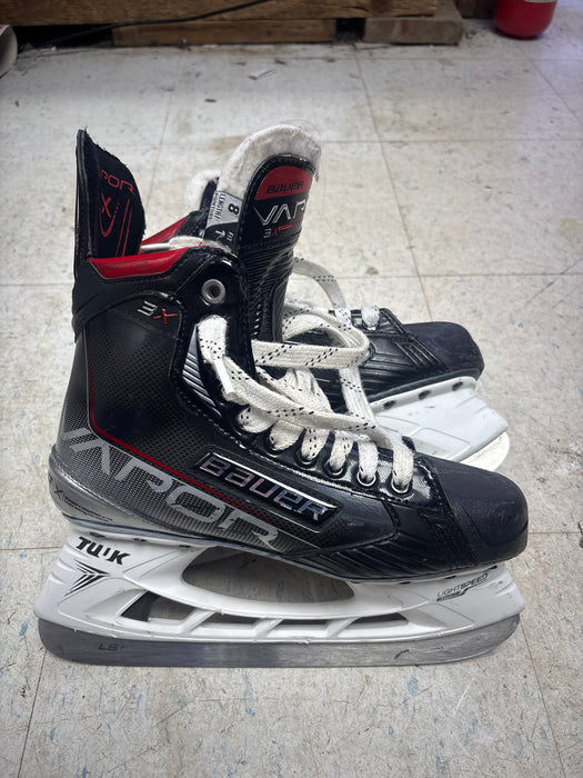 Used Bauer Vapor 3X Size 8.0 Fit 1 Skates
