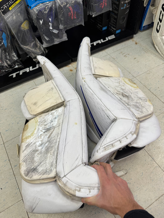 Used Bauer Vapor 2x Goalie Leg Pads Senior X-Small 32"