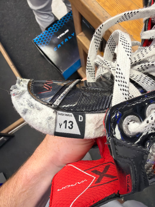 Used Bauer Vapor X5 Pro Youth 13.0 Skates