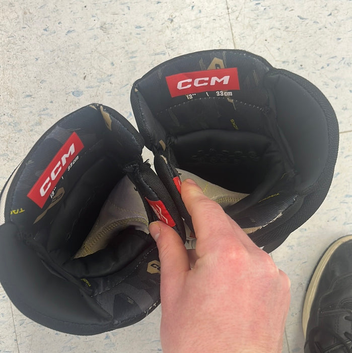 Used CCM Tacks AS-V 13” Gloves