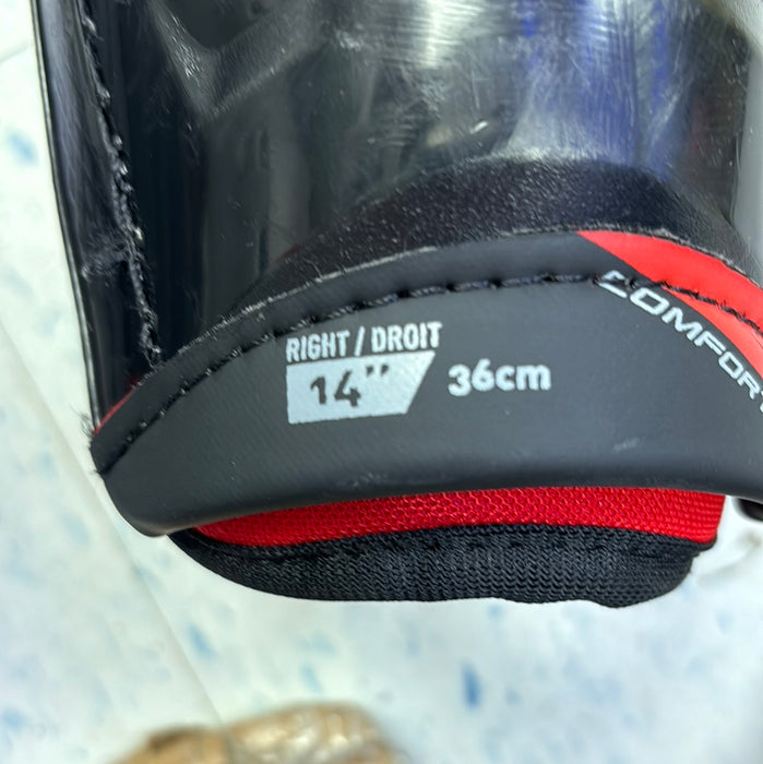 Used Bauer Vapor 2xPro 14” Senior Shin Pad